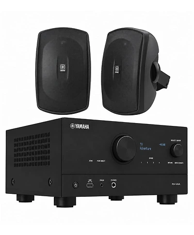 Yamaha Rx-V4A 5.2 Av Receiver with Ns-AW350B Speakers