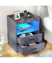 Vlsrka Vanity Makeup Desk with Mirror and Lights