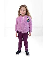 Bluey Girl's (5-12) Zip-Up Jacket and Pants Set