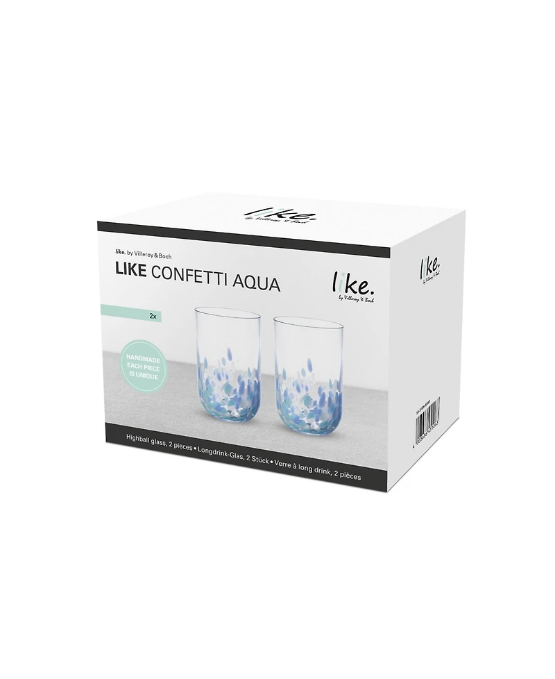 Villeroy & Boch Like Confetti Hiball Set of 2