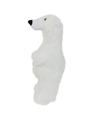 Mighty Arctic Polar Bear, Durable Plush Squeaky Dog Toy