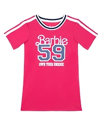 Barbie Little Girls (5-16) Athletic Varsity T-shirts