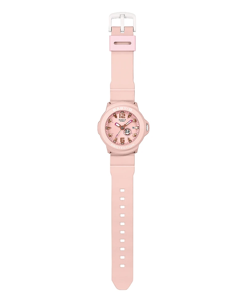 G-Shock Baby-g Women's Pink Resin Analog Watch 42.4mm