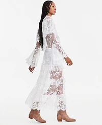 And Now This Women's Lace Tiered Maxi Skirt, Macy's Exclusive