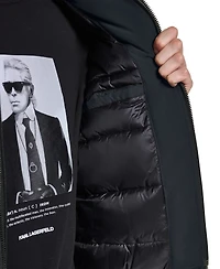Karl Lagerfeld Paris Men's Bomber Jacket