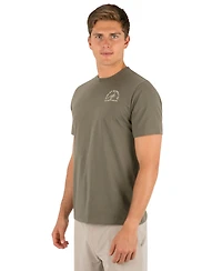 Hurley Men's Subtle Logo Artwork At The Left Chest T-Shirt