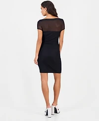 Guess Women's Zuri Off-Shoulder Mini Body-Con Dress