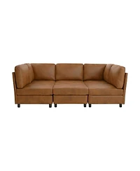 Streamdale Furniture Modern Modular Corner Sofa Foil fabric Freely Configurable
