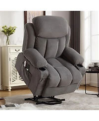 Streamdale Furniture Power Lift Recliner Chair with Heat, Massage, and Usb Port