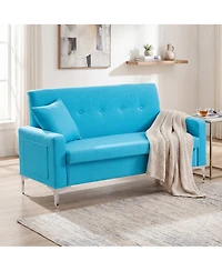 Streamdale Furniture 57" Double Sofa with Storage - Stylish Couch for Living Room