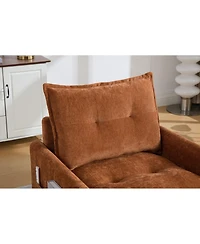 Streamdale Furniture Mid-Century Modern Swivel Barrel Accent Chair