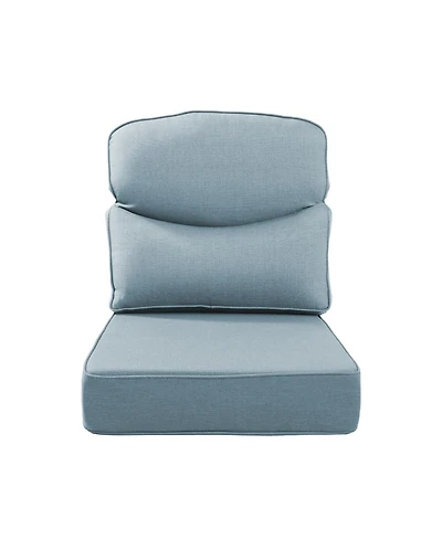 Pocassy 6 Inch Thick 24" x Outdoor Deep Seating Cushion Set Indoor And Seat / Back