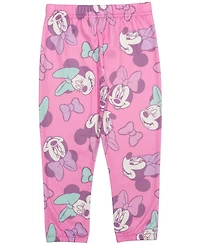 Epic Threads Toddler Girls' 12M-5T Minnie Mouse Print Sweatshirt and Joggers, 2-Piece Set