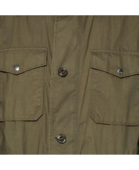 Pre-Owned Moncler Men's Cotton and Synthetic Concealed Hood Jacket
