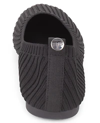 Tahari Women's Clementia Knit Slip-On Flats
