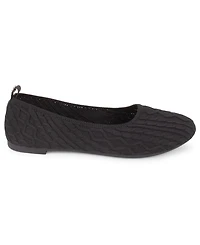 Tahari Women's Cannes Cableknit Slip-On Flats