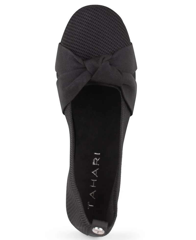 Tahari Women's Lorient Knit Slip-On Flats