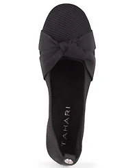 Tahari Women's Lorient Knit Slip-On Flats