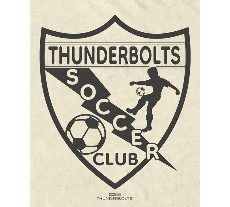 Fifth Sun Men's Thunderbolt Soccer Club Graphic T-Shirt