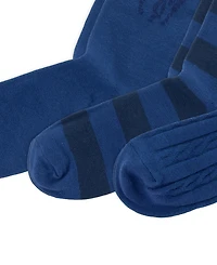 Polo Ralph Lauren Boys' 4-11 Candyshop Socks, 3-Pack