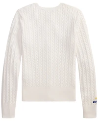 Polo Ralph Lauren Girls' 7-16 Us Open Long-Sleeve Sweater