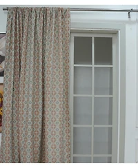 Fabdivine Jhroka Boho Style Handcrafted Linen Curtains