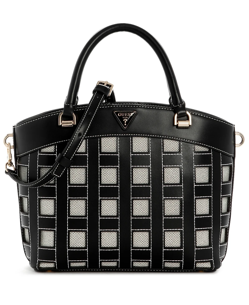 Guess Frankie Small Top Handle Satchel Handbag