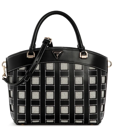 Guess Frankie Small Top Handle Satchel Handbag