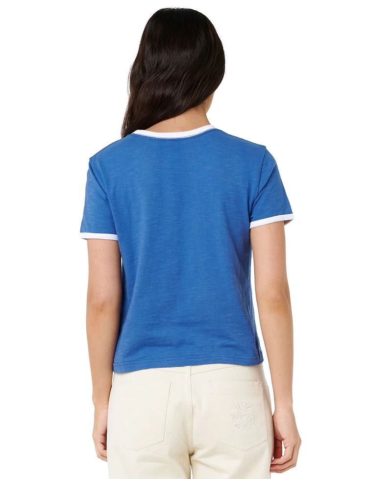Rip Curl Women's Island Time Slub Crewneck T-Shirt