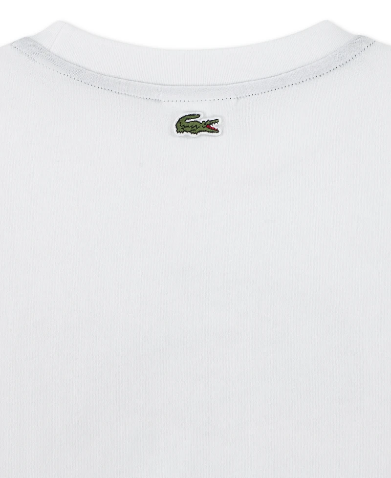 Lacoste Boys' 10-16 Short-Sleeve Logo Patch T-Shirt