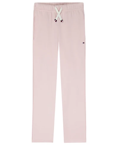 Tommy Hilfiger Girls' 7-16 Drawstring Logo Fleece Joggers