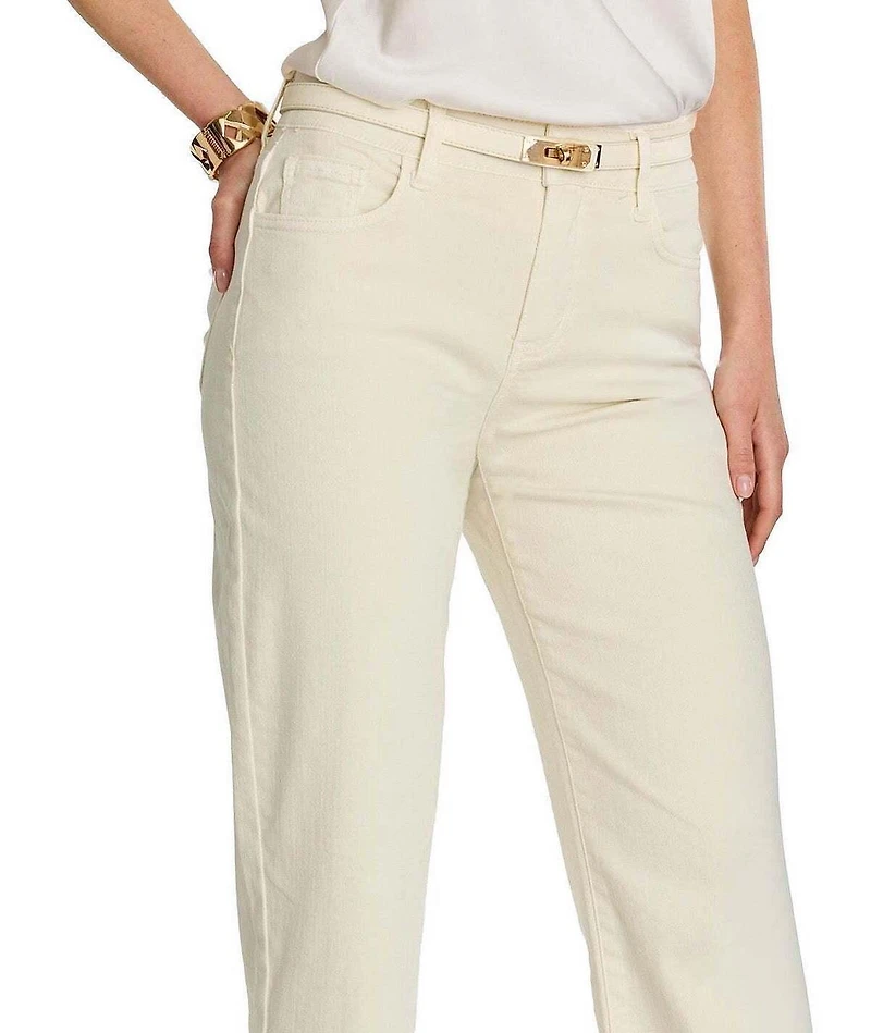 The Noli Shop Women's Ren Cropped Cuff Jean