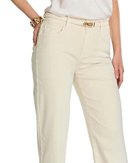 The Noli Shop Women's Ren Cropped Cuff Jean