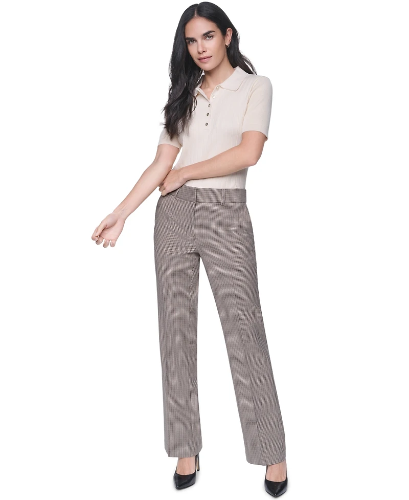 Tommy Hilfiger Women's Mid-Rise Bootcut Pants
