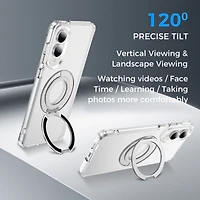 Alpha Digital SAMSUNGGalaxy S25 Series Case: Magnetic Ring Stand, Shockproof