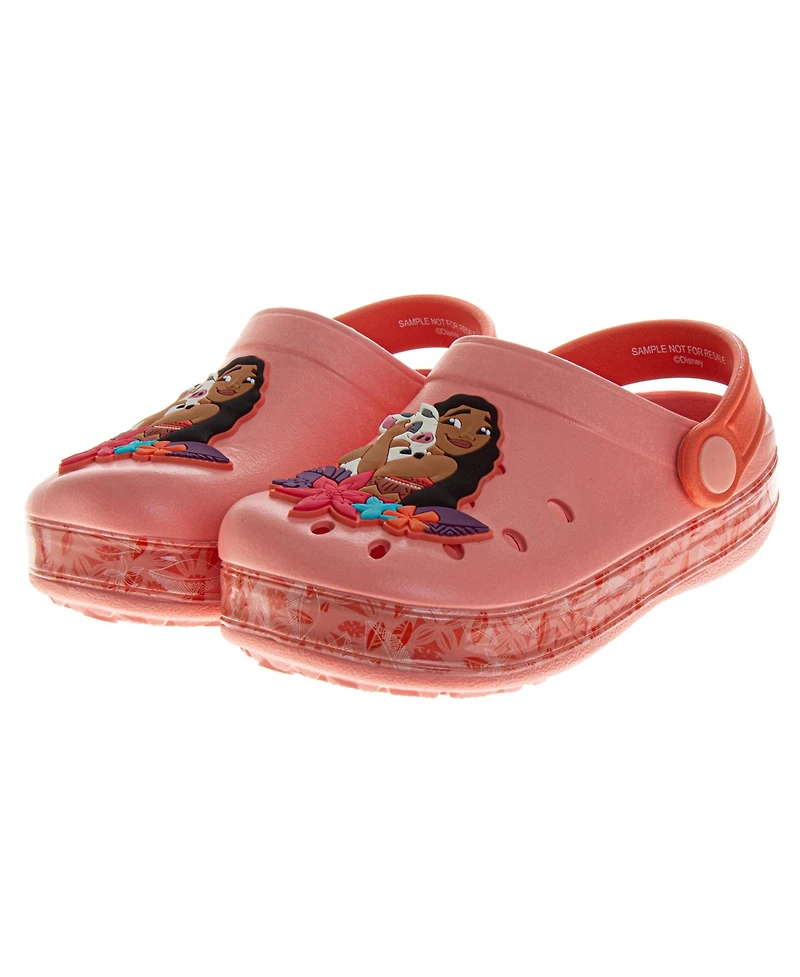 Disney Toddler Girl Kids 5-12 Moana Shoes, Clogs, Water Shoes Slip On