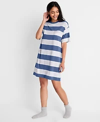 State of Day Women's Short-Sleeve Sleepshirt, Macy's Exclusive
