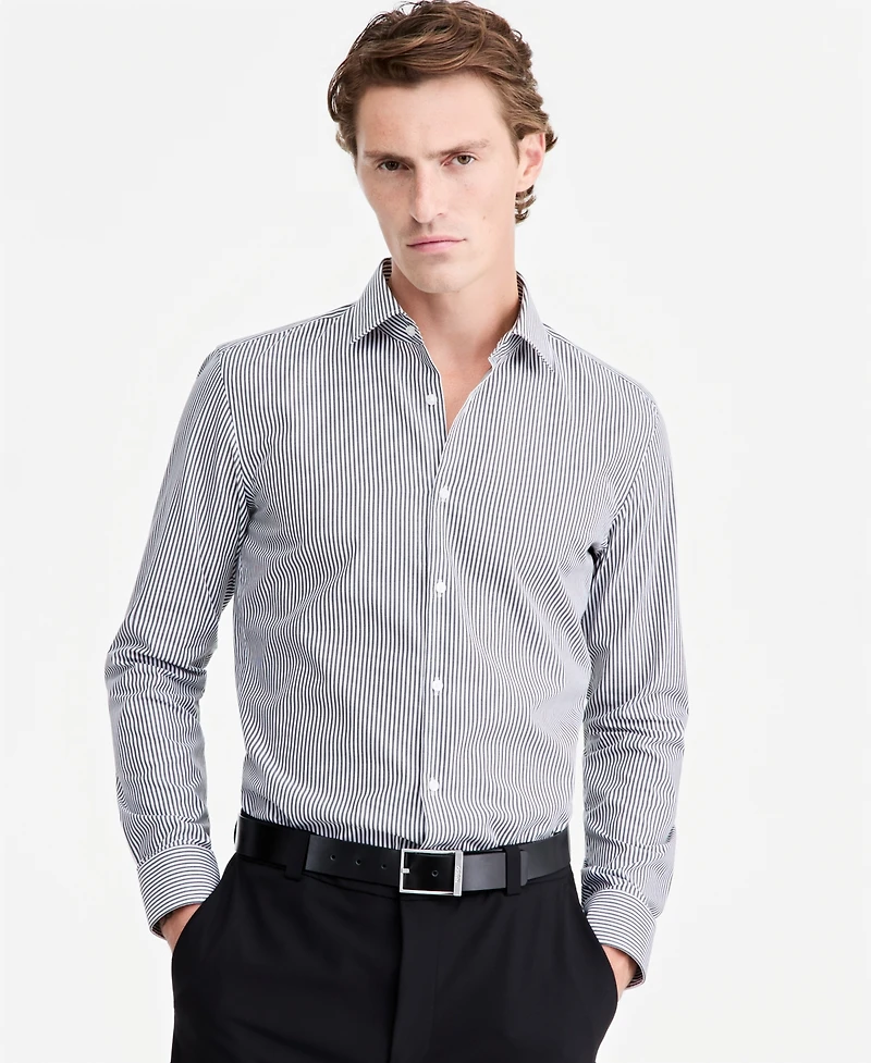 Hugo by Boss Men's Valerio Modern-Fit Patterned Dress Shirt