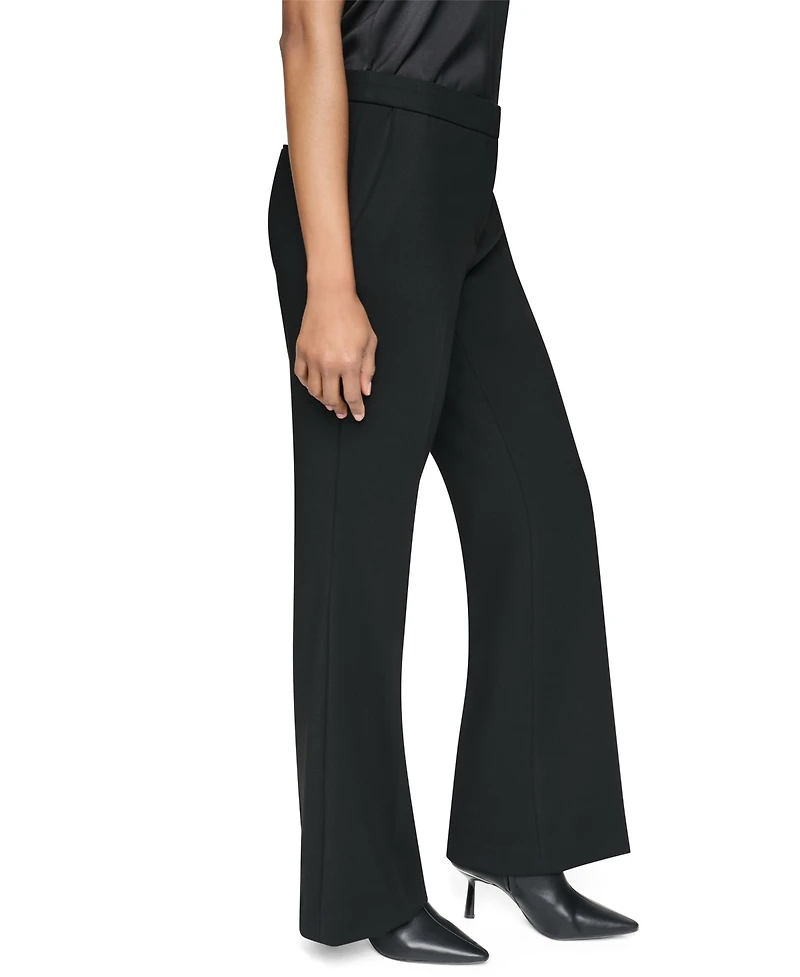 Dkny Women's Low-Rise Flare Trousers Pants