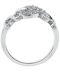 Diamond Heart Ring (1/10 ct. t.w.) Sterling Silver