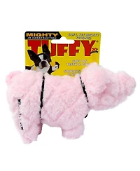 Mighty Jr Farm Piglet, Durable Plush Squeaky Dog Toy