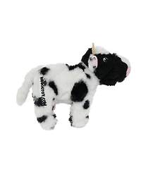 Mighty Farm Cow, Durable Plush Squeaky Dog Toy