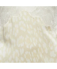 Pre-Owned Versace Women's Baroque Silk Lace Trim Camisole