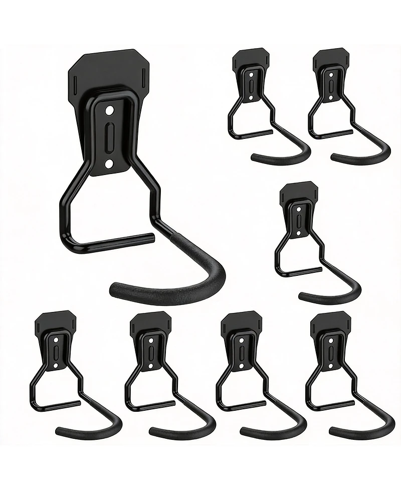 Xdovet Bike Wall Mount Hook Heavy Duty Vertical Stand Hanger Brackets 8 Pack