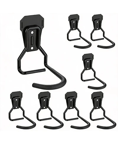 Xdovet Bike Wall Mount Hook Heavy Duty Vertical Stand Hanger Brackets 8 Pack