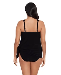 Magicsuit Plus Solids Winnie V-Neck Tankini Top