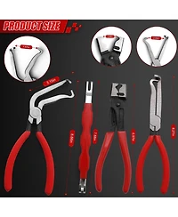 Xdovet Electrical Disconnect Pliers Automotive Plug Tool Hose Clamp
