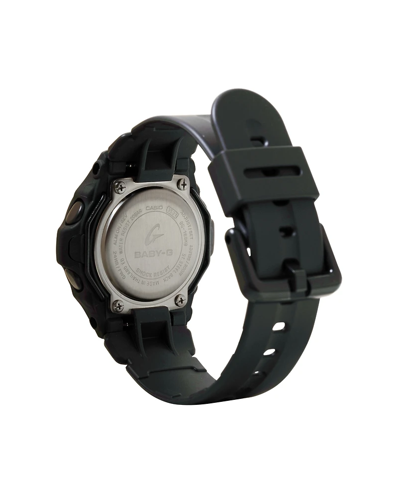 G-Shock Women's Baby-g Japanese Quartz Black Resin Watch 42.6mm