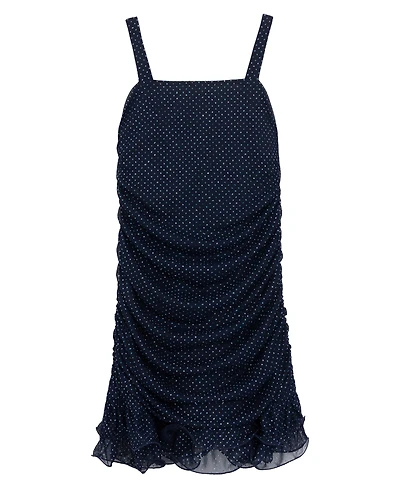 Speechless Girls' 7-17 Sleeveless Knee Length Square Neck Dress