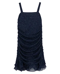 Speechless Girls' 7-17 Sleeveless Knee Length Square Neck Dress